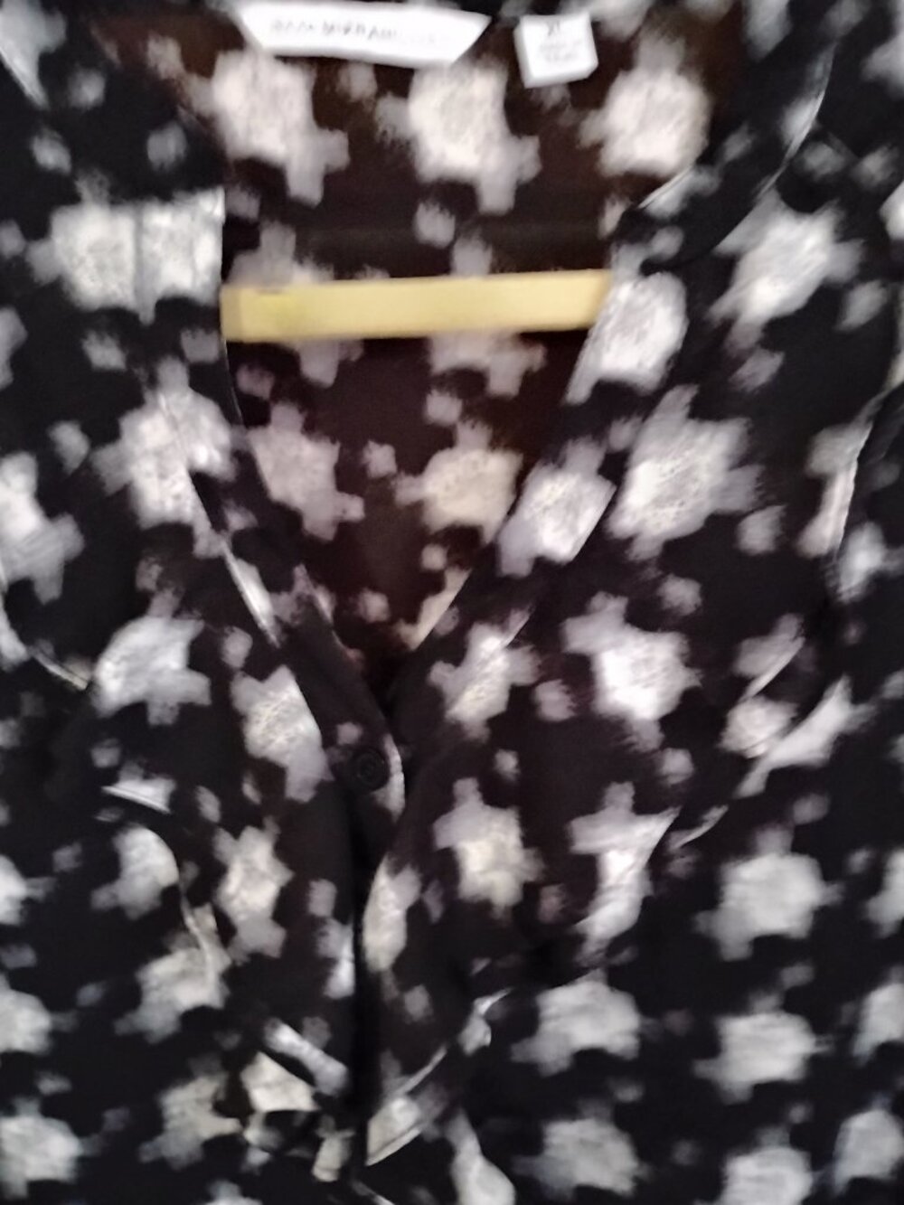 Issac Mizrahi Blouse Xl Button Front - Picture 5 of 7